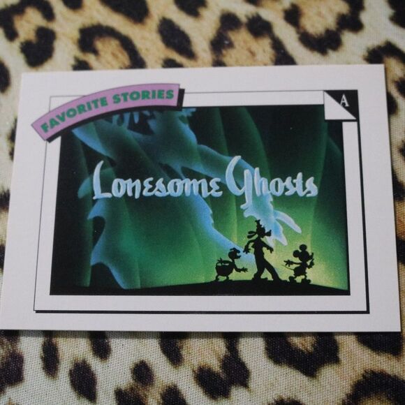 FS Lonesome Ghosts #A70 Disney Card - Picture 1 of 2